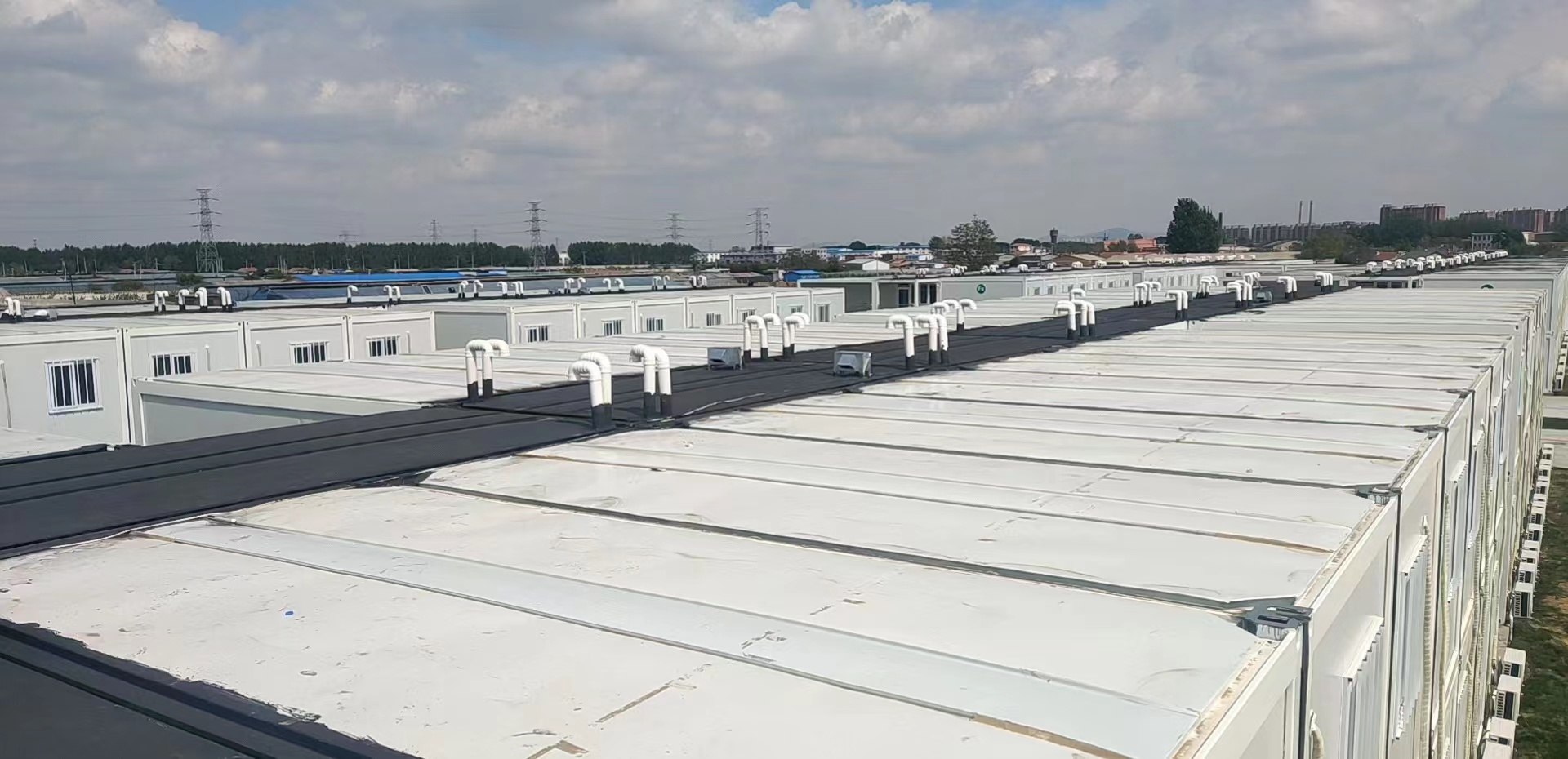 眾志成城，共同抗疫！廣恒防水馳援遼陽(yáng)方艙醫院項目。